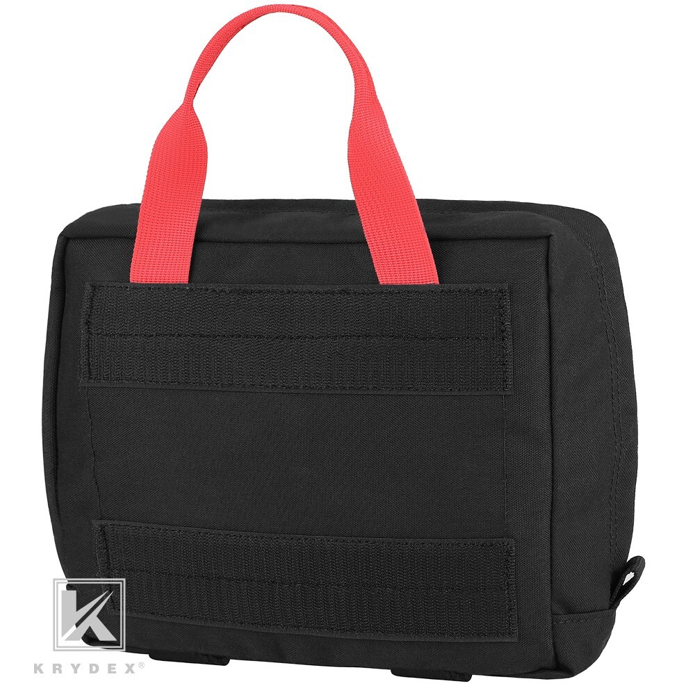 KRYDEX Clear Top Insert Cube Organizer Hook Back Packing Travel Backpack Large