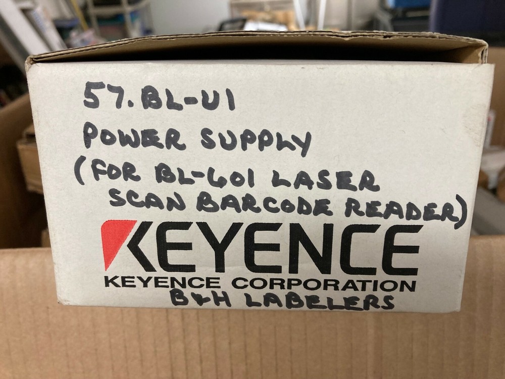 Keyence CA-CN10 Camera Cable and Power Supply BL-U1