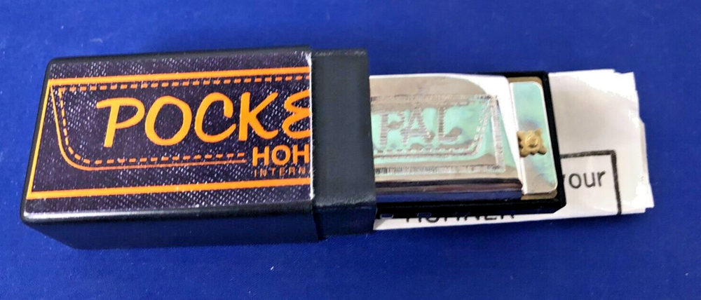 Pocket Pal Hohner International Harmonica in Case with Instructions