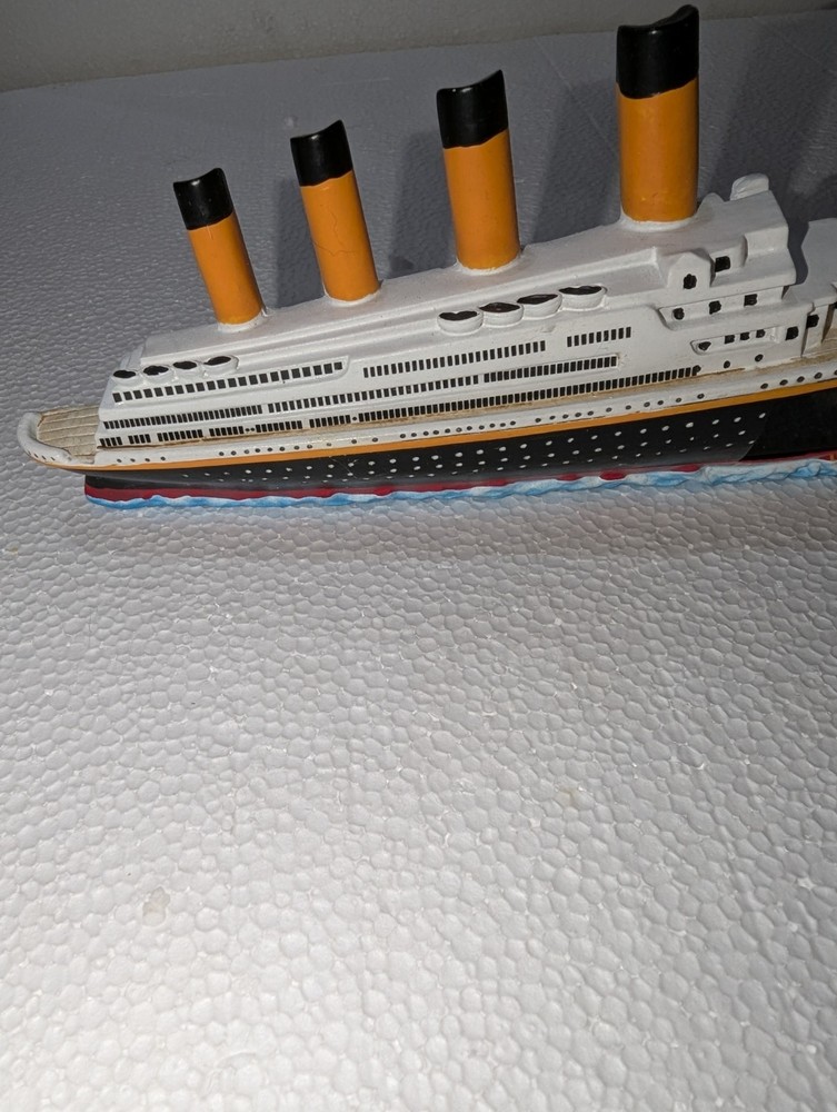 Titanic 3D Ship With Authentic Coal