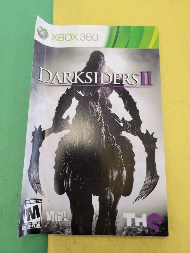 darksiders 2 xbox 360 Manual Only
