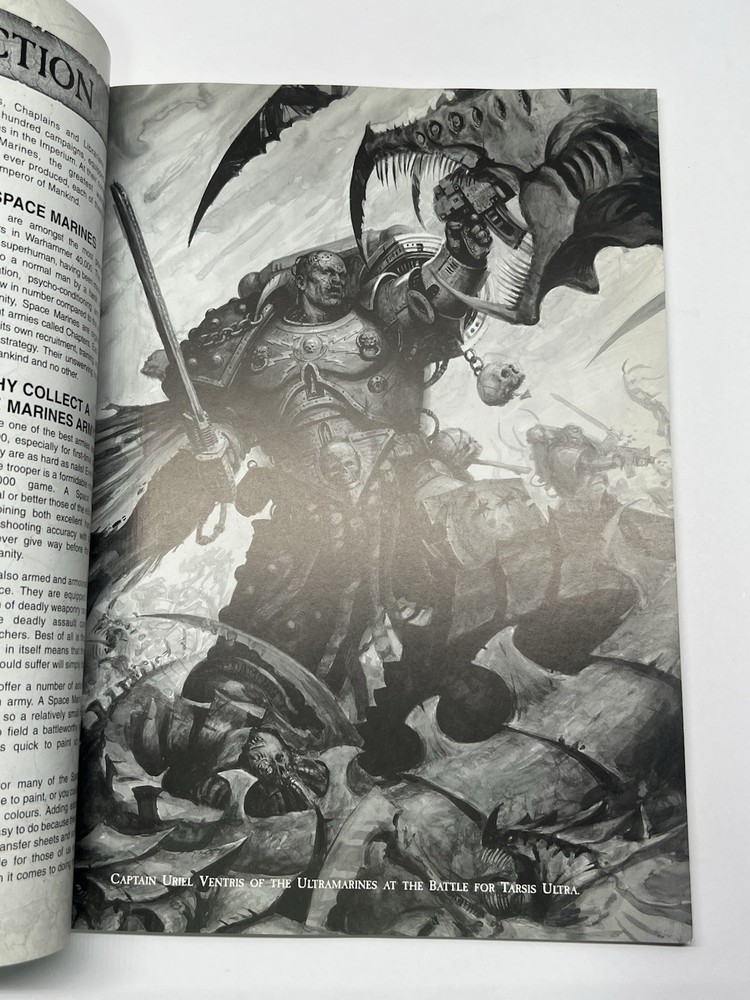 Games Workshop Warhammer 40k Space Marines Codex 4th edition Paperback