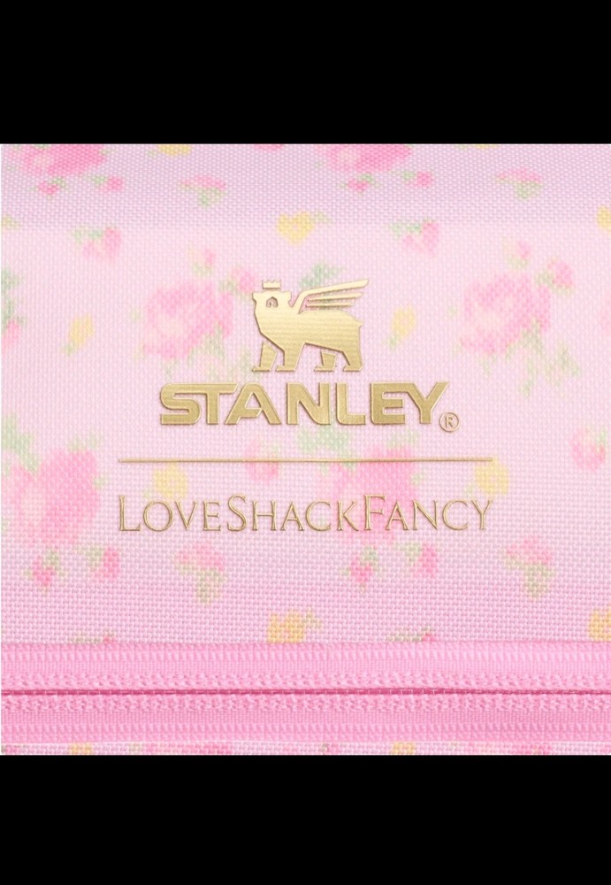 Stanley x LoveShackFancy Madeline Mini Cooler Backpack Ibiza Sunset In Hand
