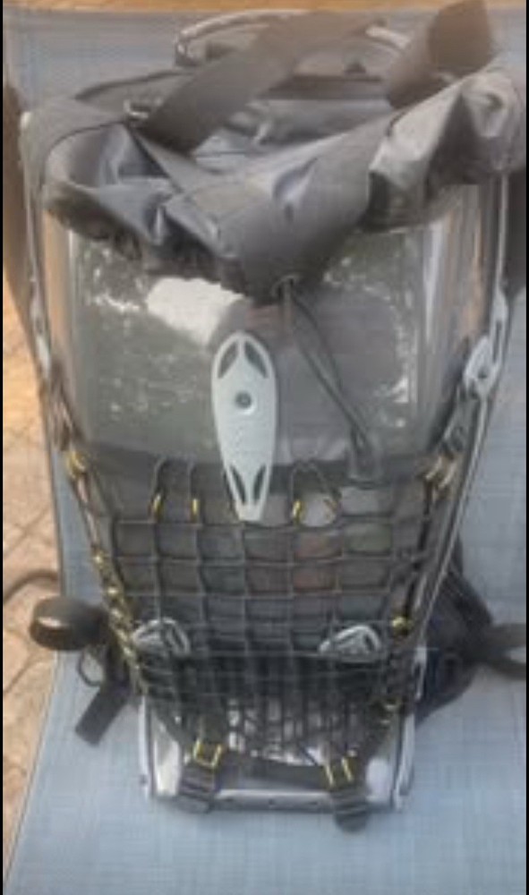 Boblbee Motorcycle Hardshell Backpack Gray/Black Free Shipping