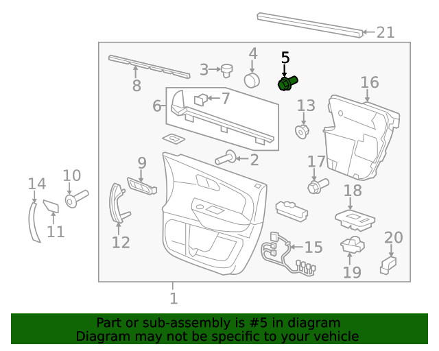 Genuine GM Multi-Purpose Nut 11561500