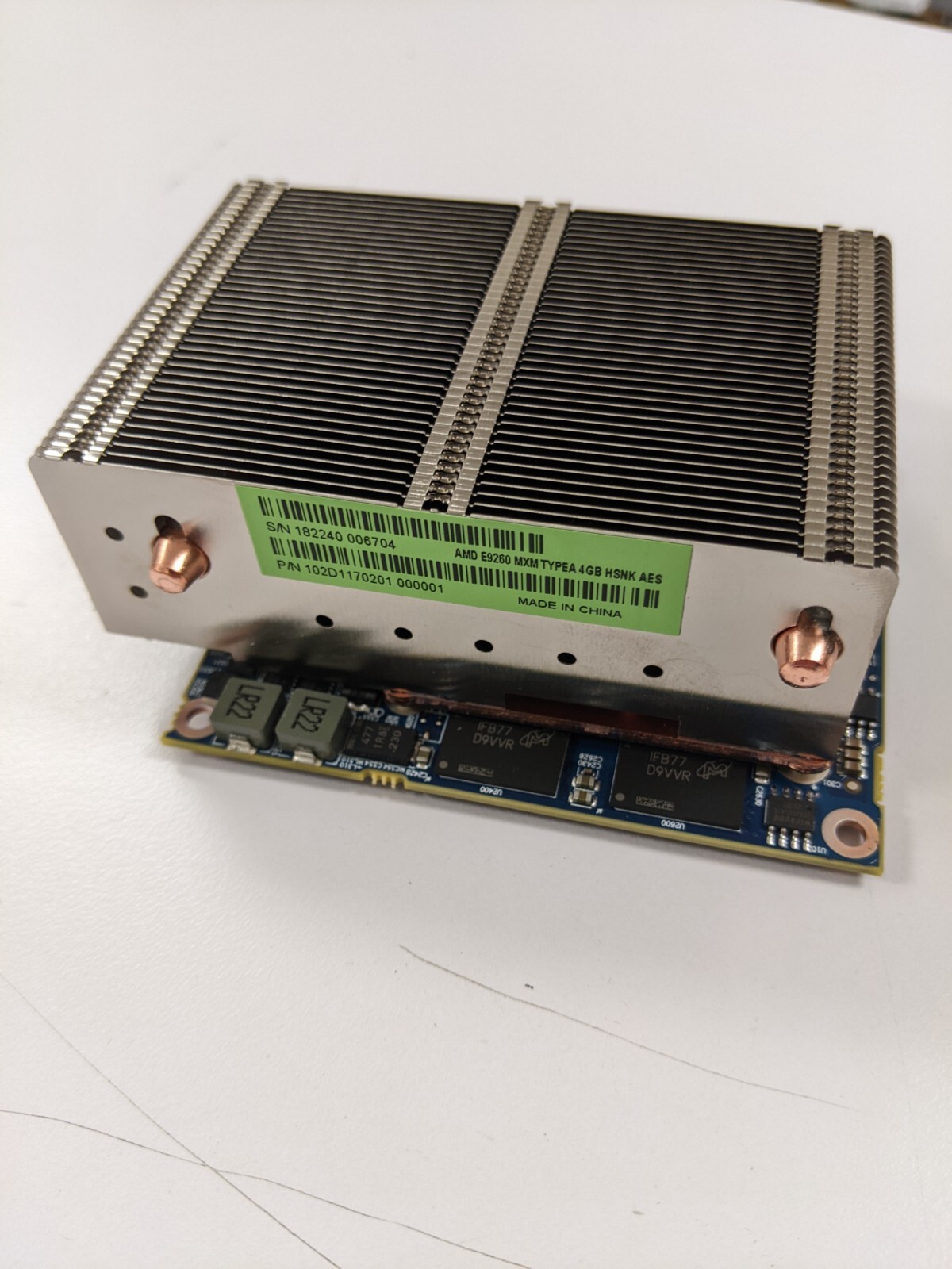 AMD Radeon E9260 MXM 4GB Video Graphics Card / GPU 102-D11702-01 Scientific Only