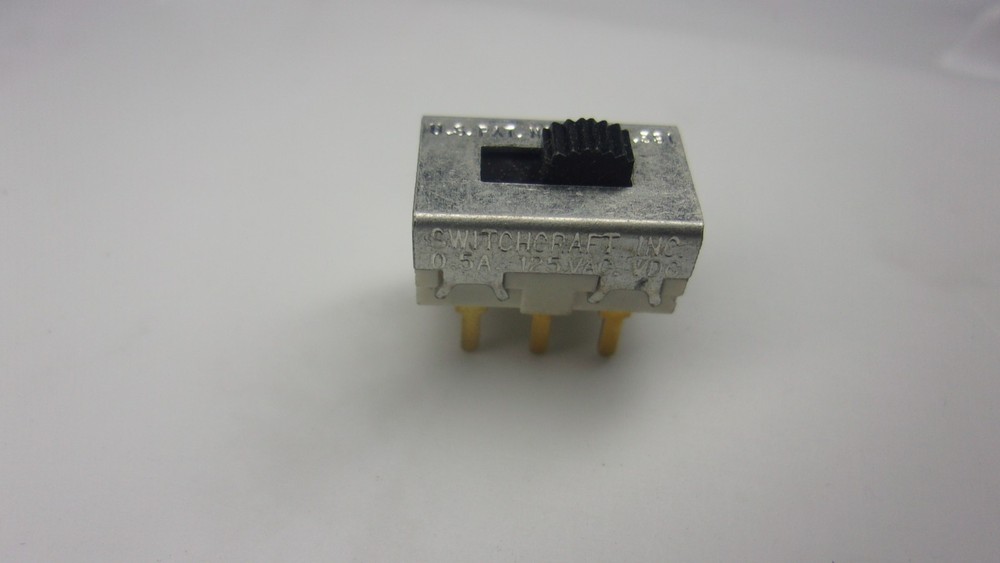Switchcraft Slide Switch  0.5A  125VAC  VDC (3 pc lots)