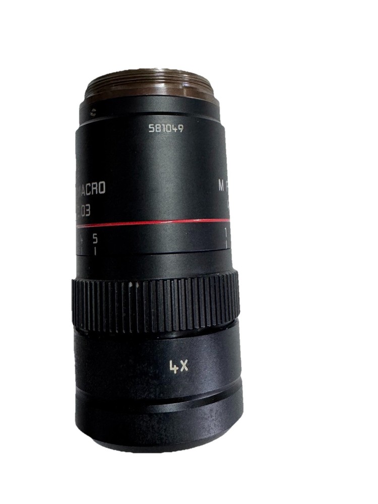 Leica Forensic Comparison Microscope Objective M PL APO MACRO 4x 581049