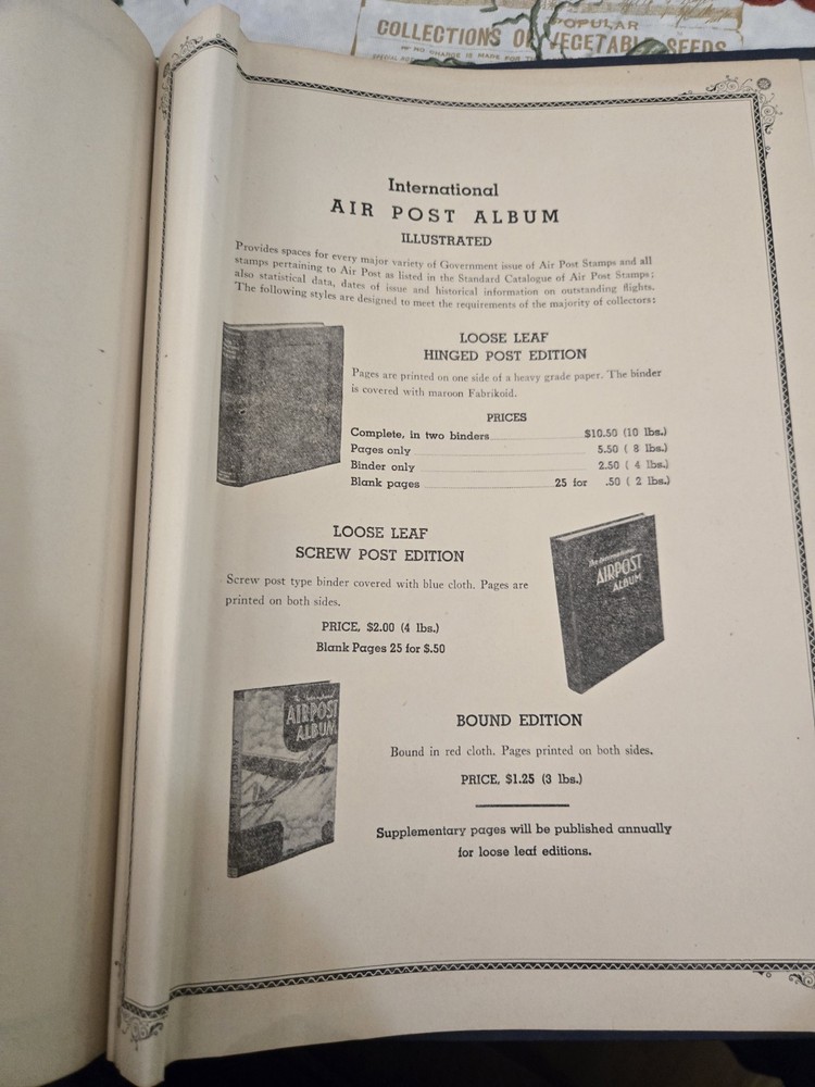 Scott The American Album for United States Stamps 1942 Unused See Details