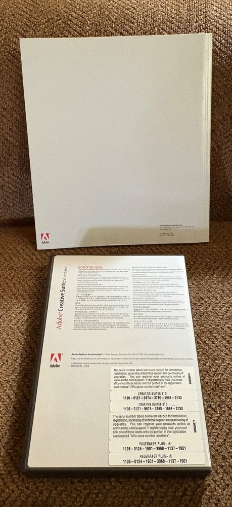Adobe Creative Suite Standard Macintosh