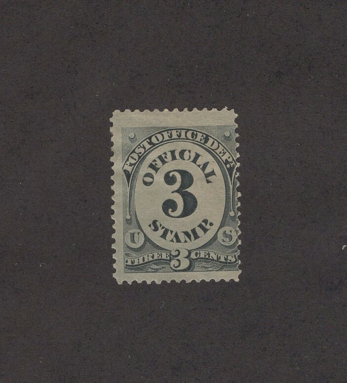 Scott O49 - Official. Single. MH. OG. Thin.    #02 O49
