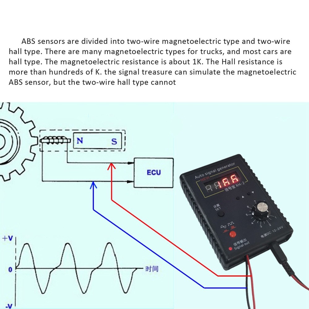 Automotive Sensor Analogue Box Signal Generator Computer Board Repai and Testing