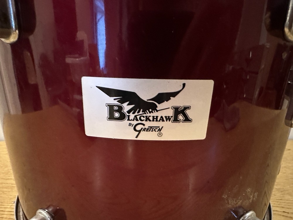 Blackhawk by Gretsch Maple 12 X 9 Rack Tom Drum - Dark Cherry Lacquer