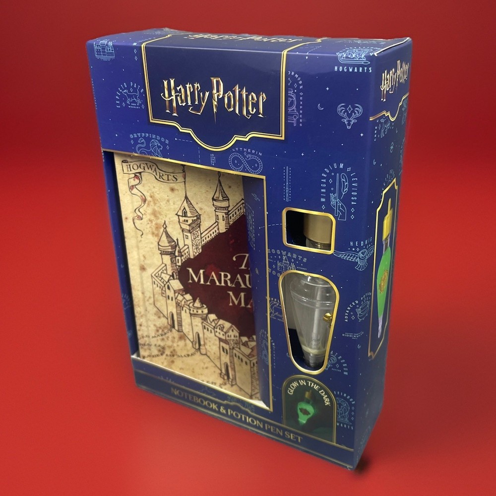Harry Potter Magnetic Notebook & Potion Pen Set