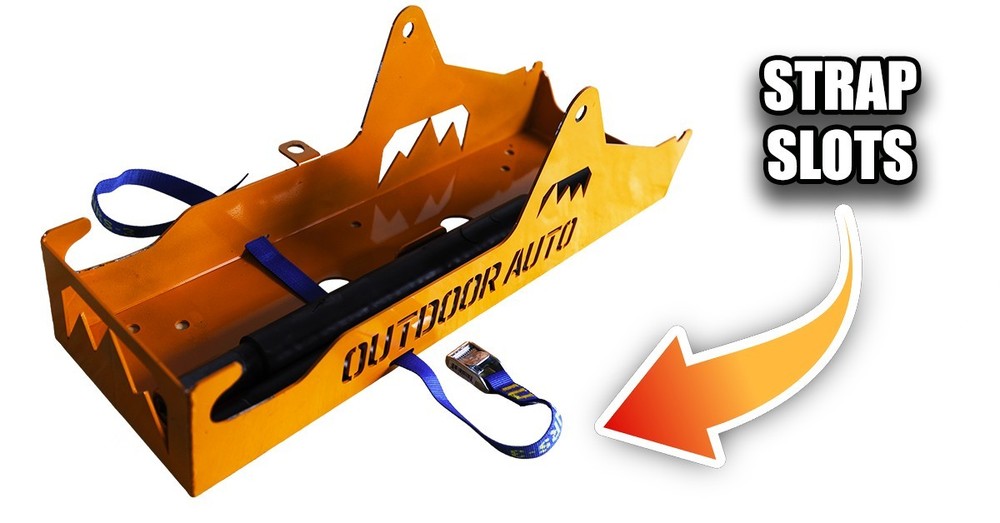 Off-Road Jack Mount for Harbor Freight Badlands 3 Ton Jack - Lockable