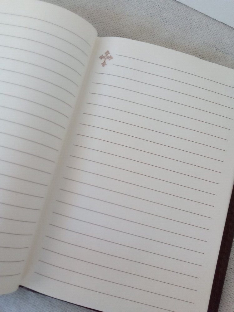 Journal with Scripture on the Front (Unused)