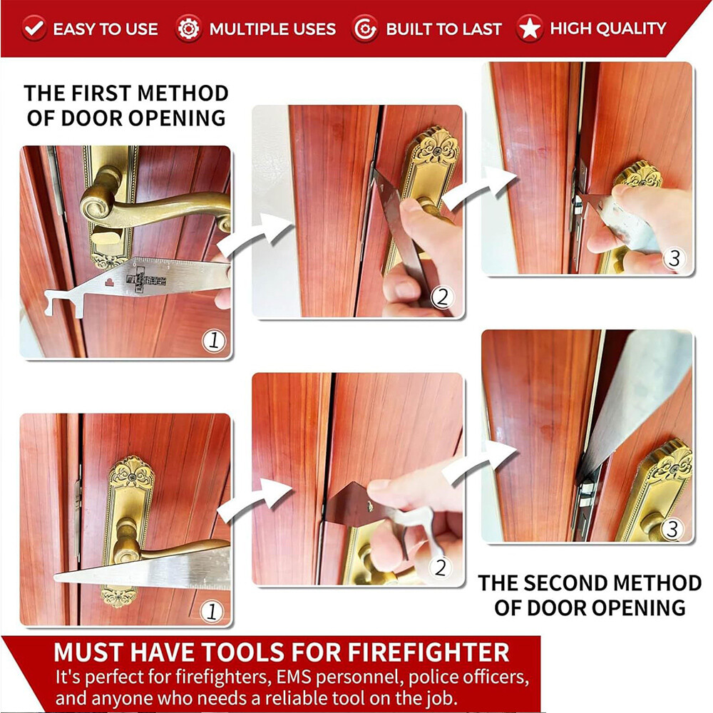Firefighter Multitools Pry Bar Tools for First Responders and Firefighters New!