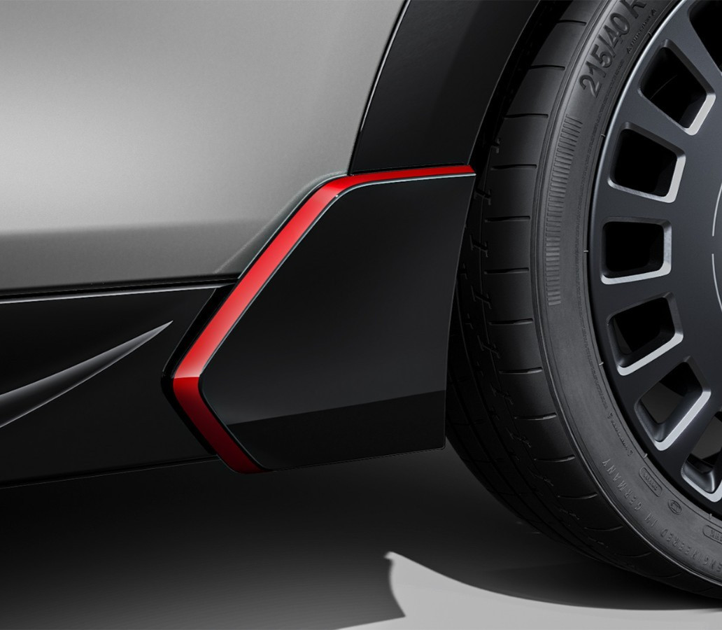 GENUINE MINI F66 F67 JCW Side Sill Winglets 51775B3A2D7, 51775B3A2D8. PAIR. 39D