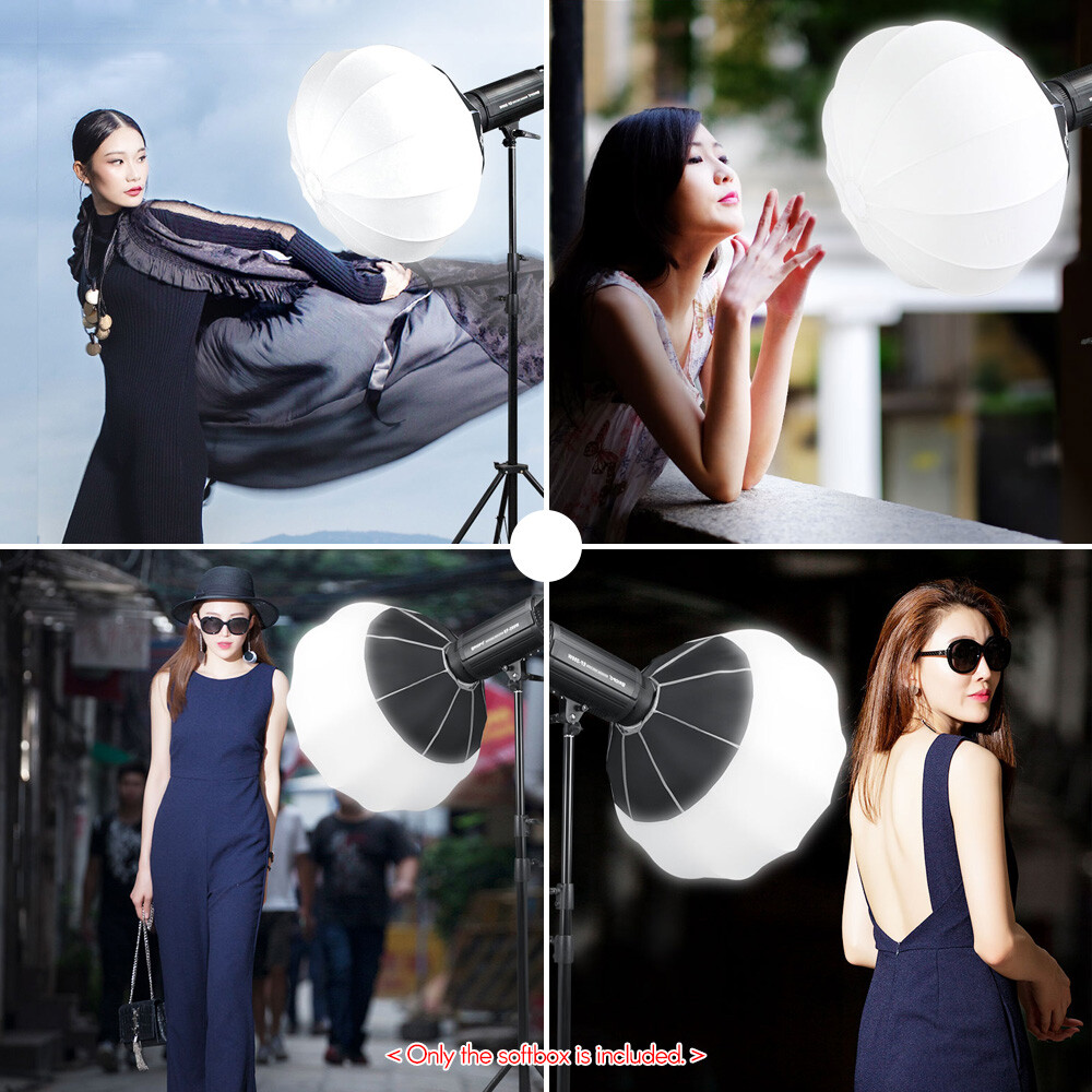 65cm/26inch Lantern Softbox Spherical Collapsible Soft Box E0P1