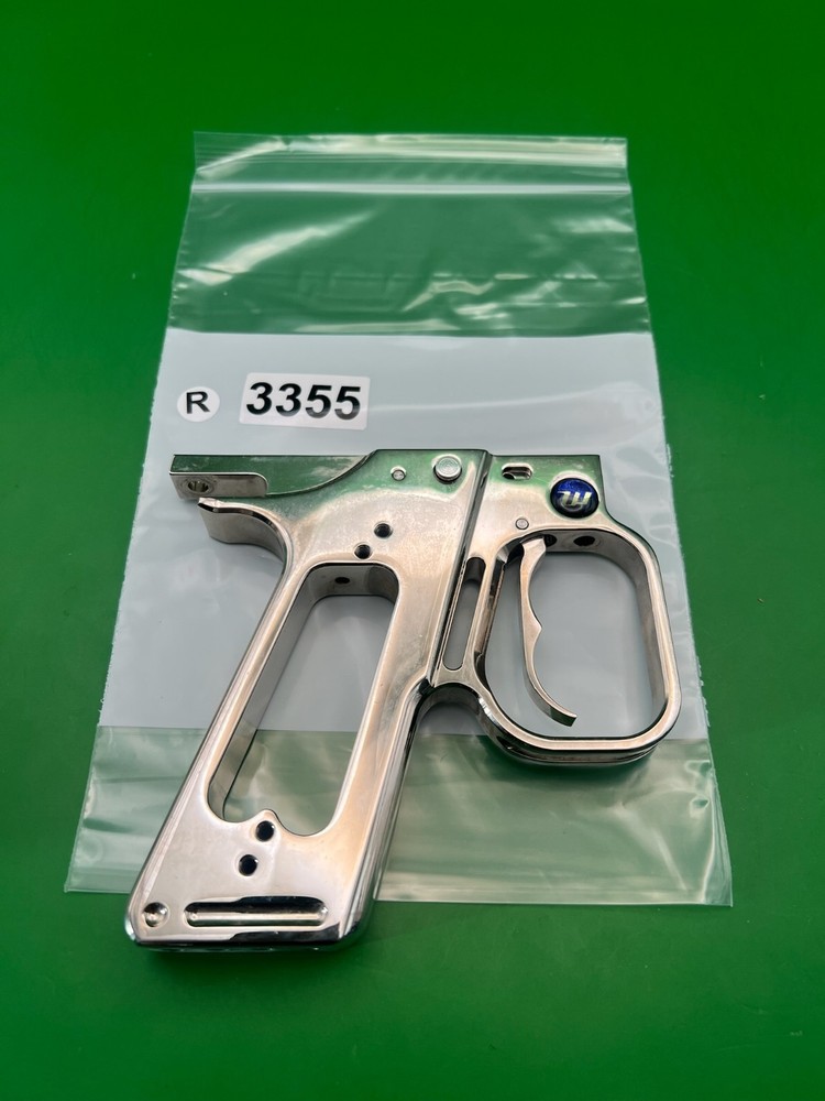 WGP Autococker Hinge Paintball Marker Frame - Silver