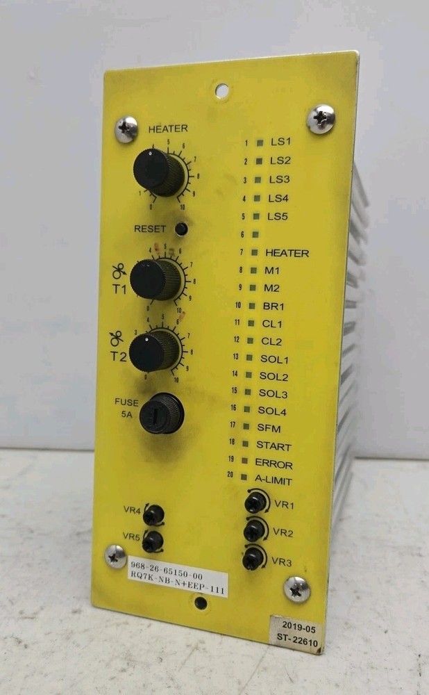 Strapping Machine Module Controller 968-26-65150-00 RQ7K-NB-N+EEP-111 Used L2