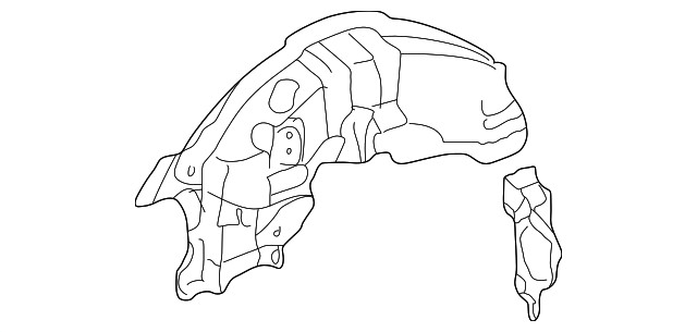 Genuine GM Inner Wheelhouse 88969737