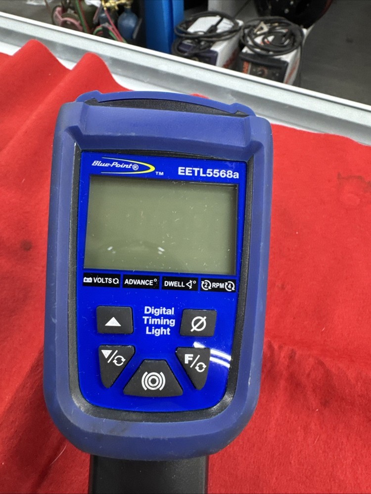 Blue Point EETL5568A Blue & Black Digital Timing Light