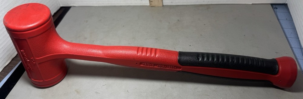 Snap-on mallet hbfe48 hammer tools 48 oz RED