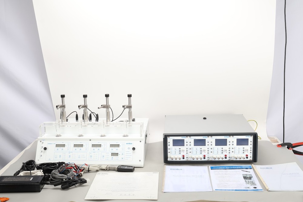 emka emkaBATH4 Automated Tissue Bath w/ Asynchronous Stimulator With Accessories