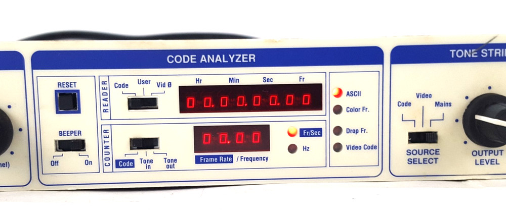 Brainstorm Electronics SR-15+ Time Code Distripalyzer Analyzer Distributor