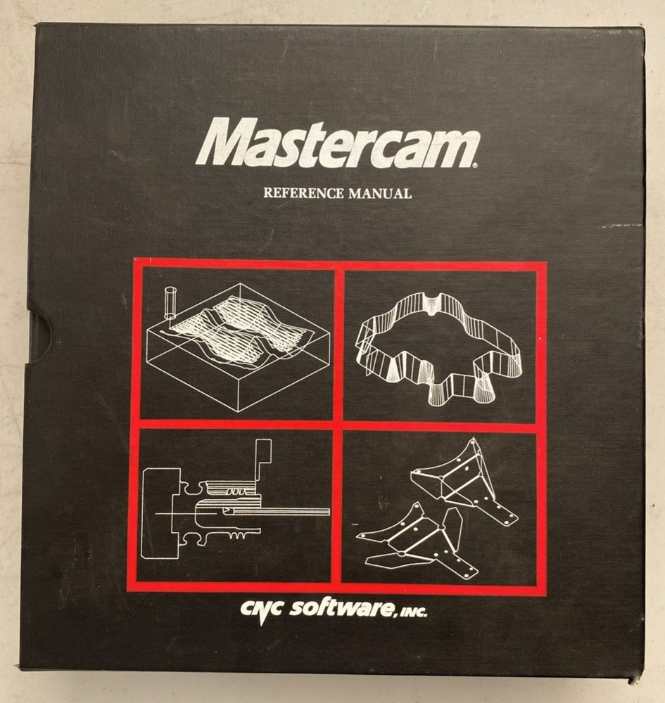 VTG 1991 Mastercam CNC Software Inc Fabrix Reference Manual Version 3.20 No Disk
