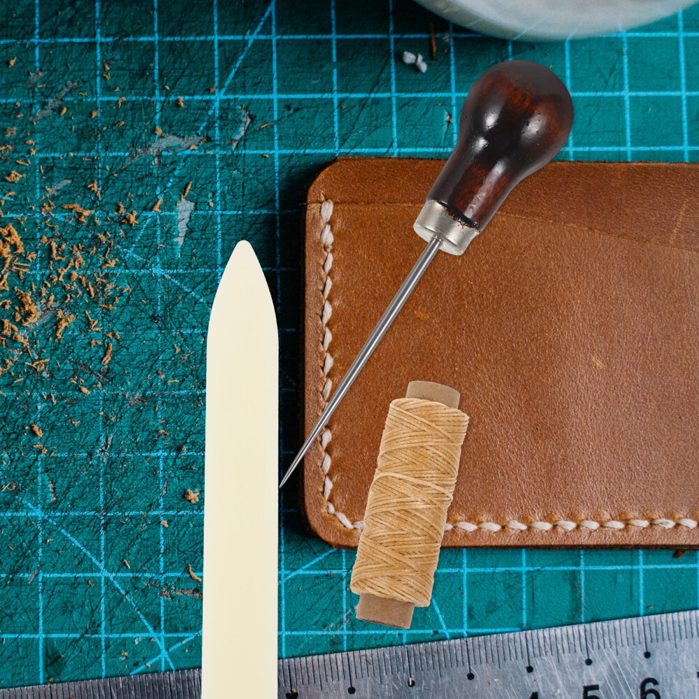 1 Set Leather Craft Tool Kit Leather Bookbinding Needles Leather Sewing Kit