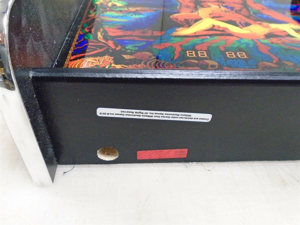 Williams Gorgar Pinball Head LED Display light box