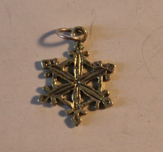 Sterling Silver Snowflake Charm
