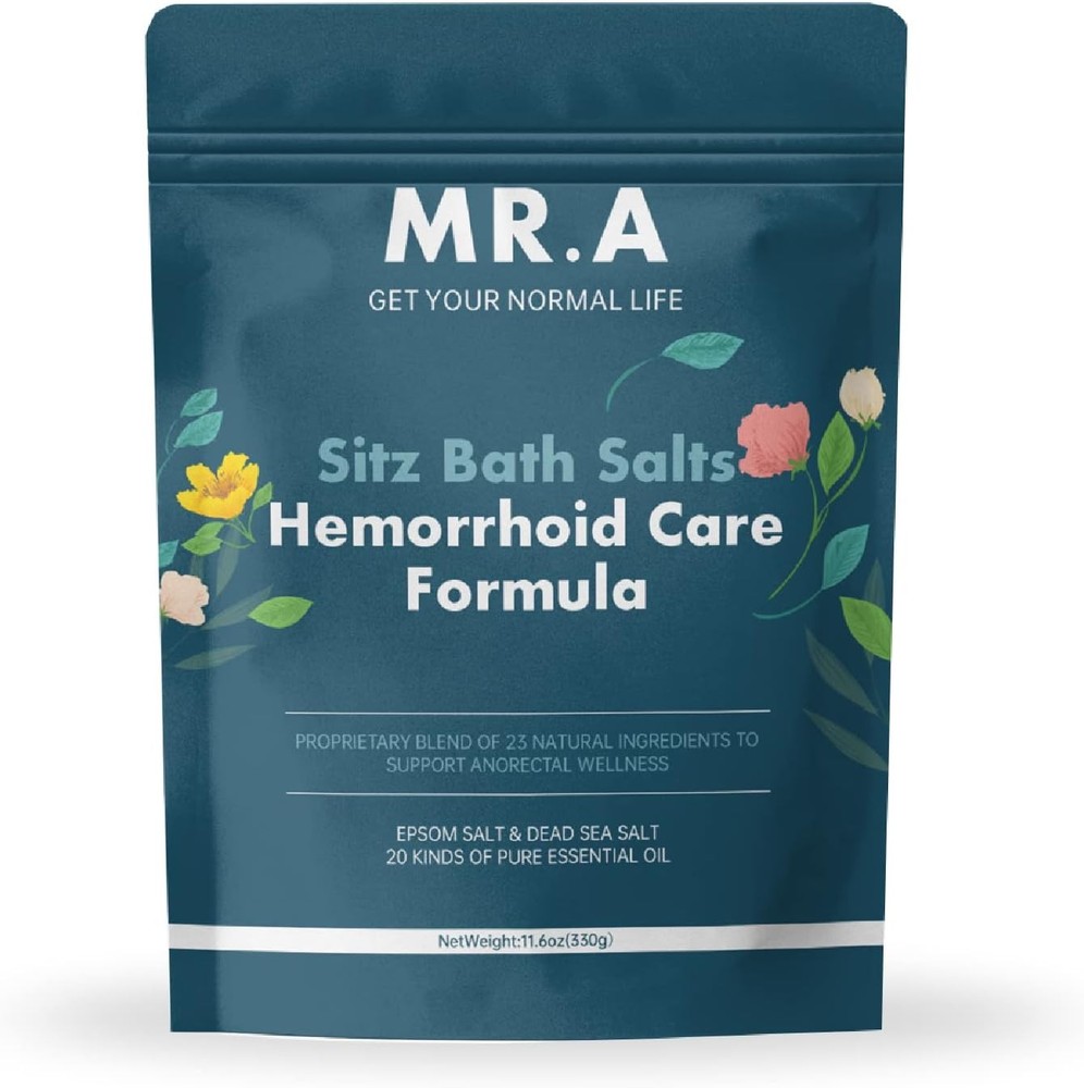 Sitz Bath for Hemorrhoids, Premium Grade 23 Ingredients, Advanced