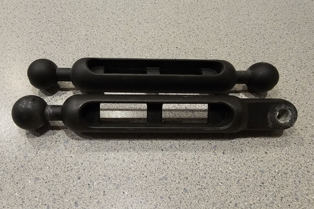 Double Ball Head Arm for Underwater Diving Camera Tray