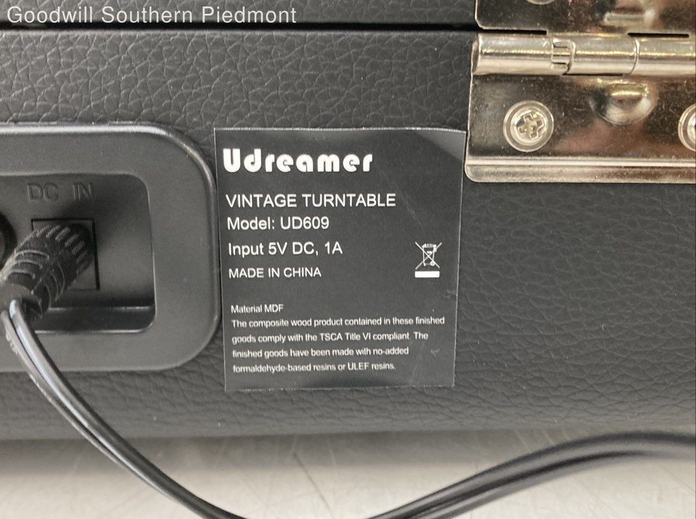 Udreamer UD609 Portable Bluetooth Record Player - Tested