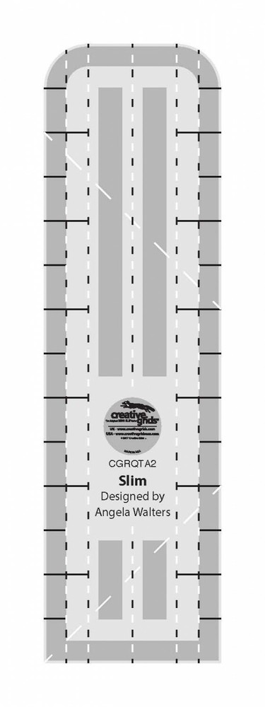 Genuine Creative Grids Machine Quilting Tool - Slim Part # CGRQTA2