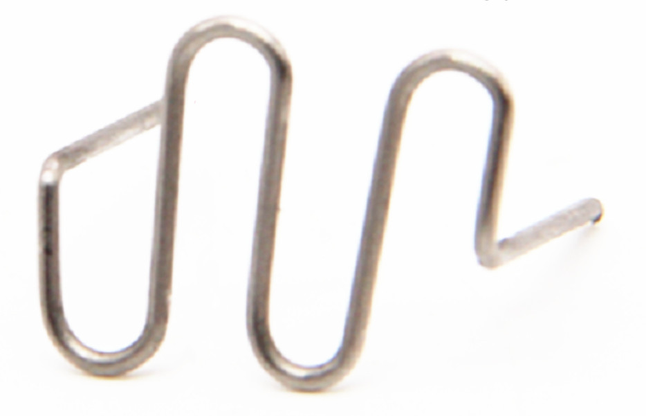 1000 Update Standard Pre Cut 0.8mm Wave Welding Staples for Plastic Stapler