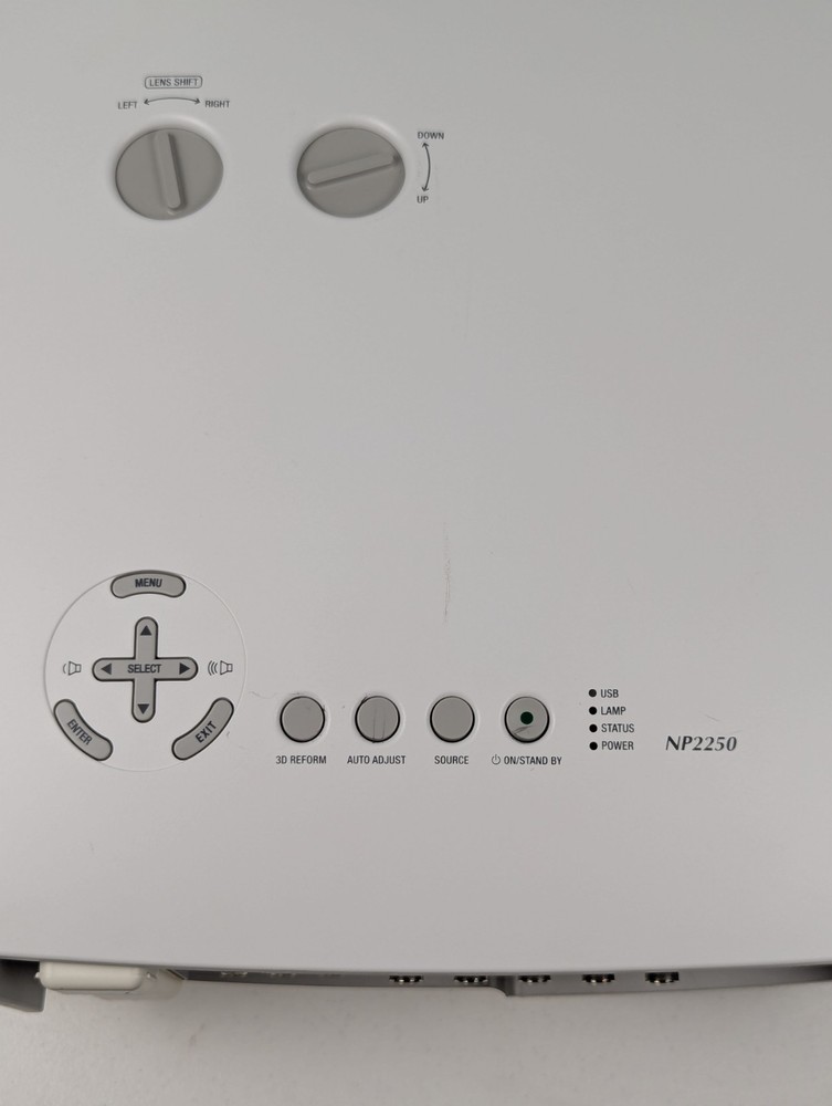 NEC NP2250 Home Cinema Projector