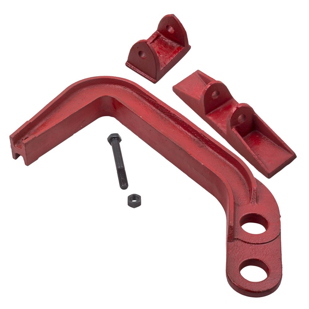 6 TON Auto Body Frame Jumbo Fast Deep Hook Clamp Up Chassis Dent Puller 1set