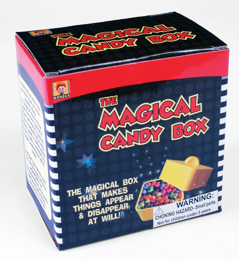 Magical Candy Box - Make Small Objects Appear and Disappear (Colors Vary)