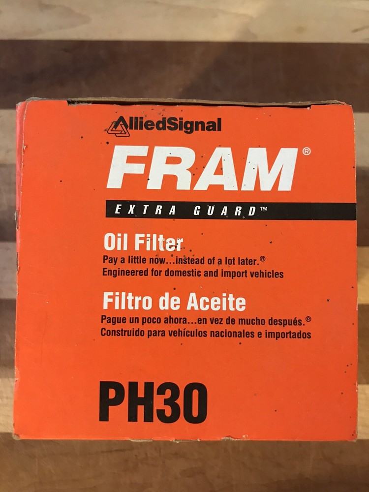 FRAM PH30 Extra Guard Passenger Car Spin-On Oil Filter