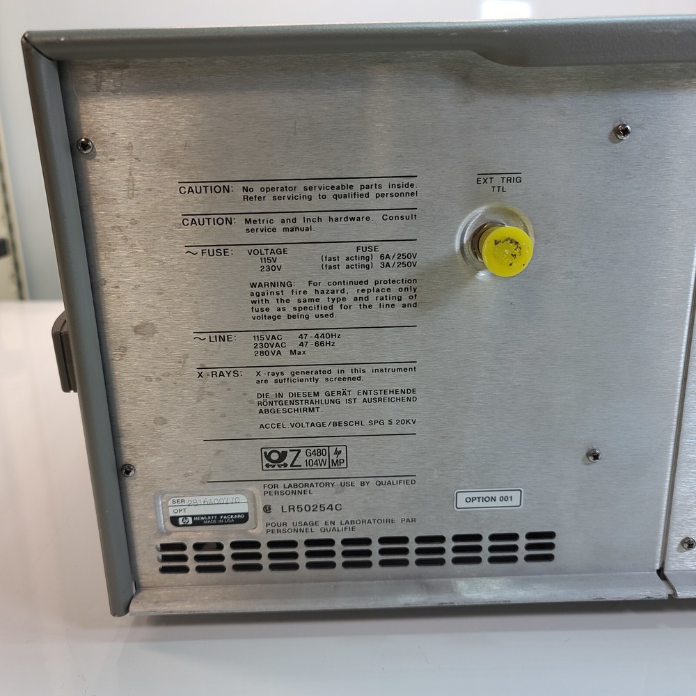 HP 35660A Dynamic Signal Analyzer *Tested*
