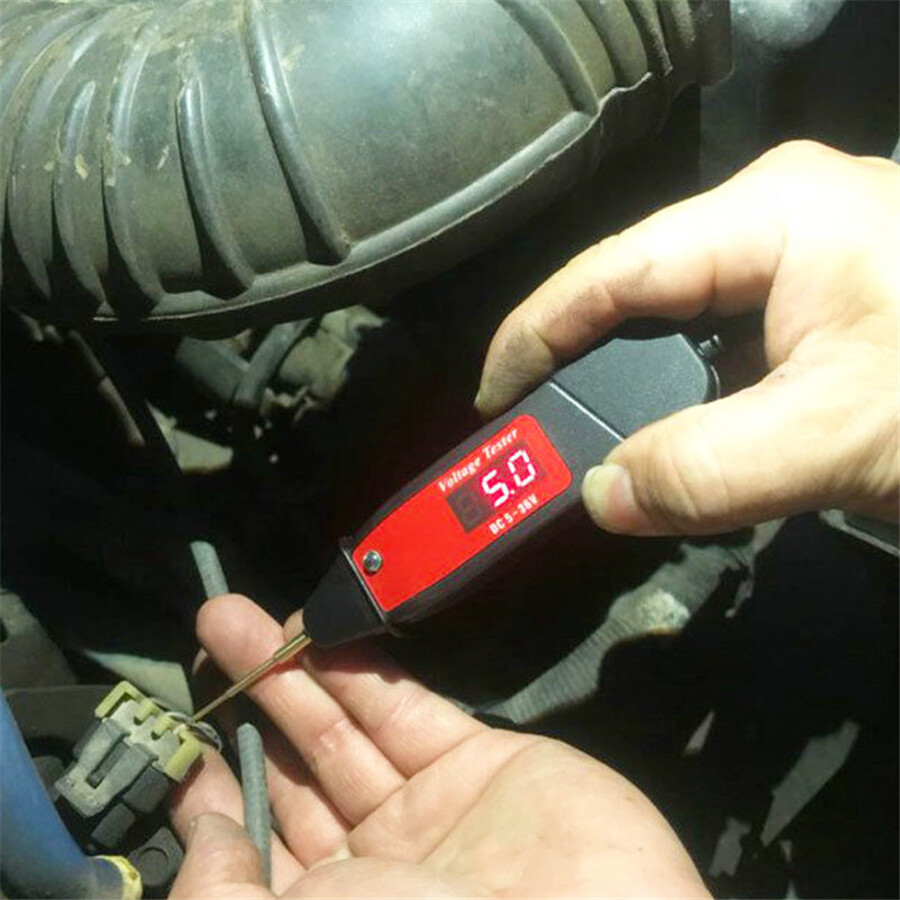 5-36V Digital Voltage Electric Tester Volt Detector Test Pen Car Testing Tool