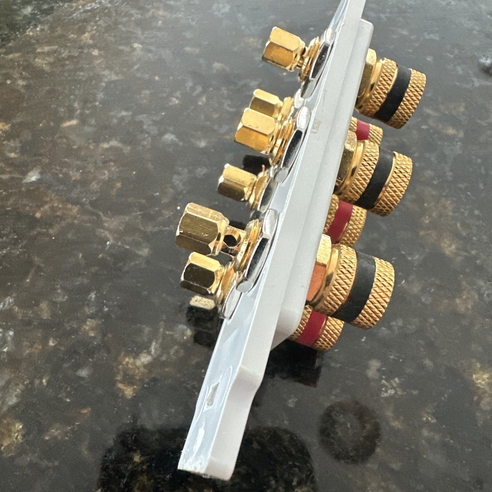 Three Speaker Wall Plate