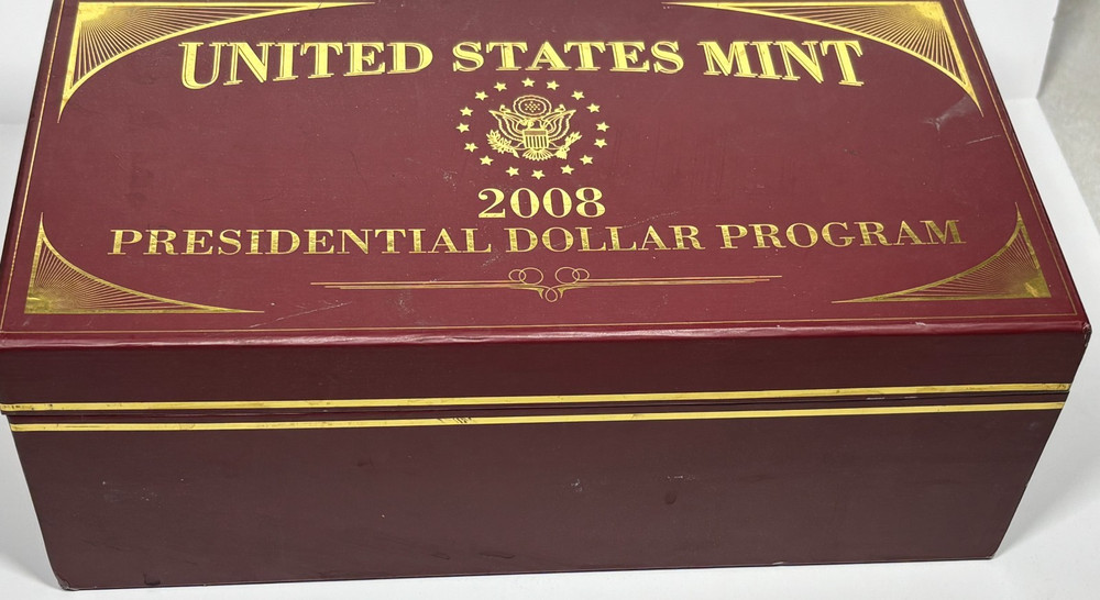 2008 U. S. Mint Presidential Dollar Program Monroe Adams Jackson Van Buren