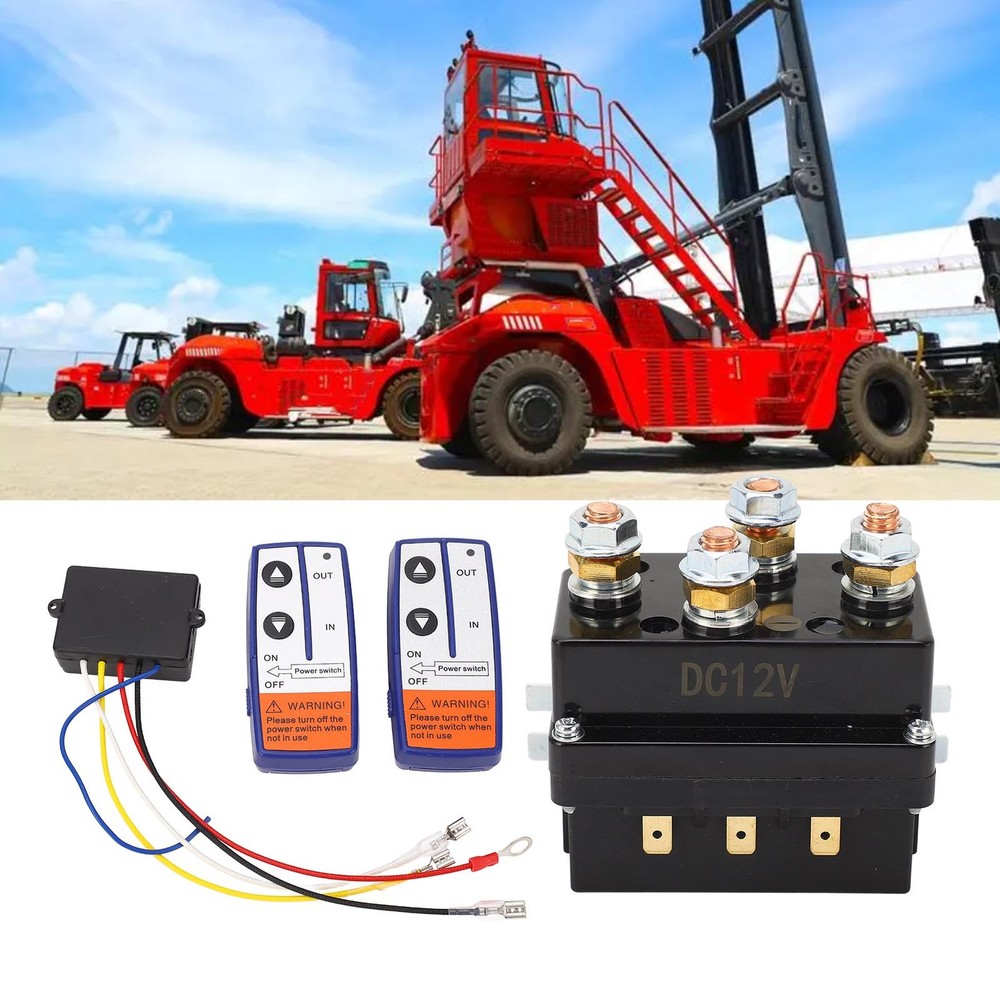 12V 500A Winch Relay Kit For Efficient Starting Power ATV Offroad