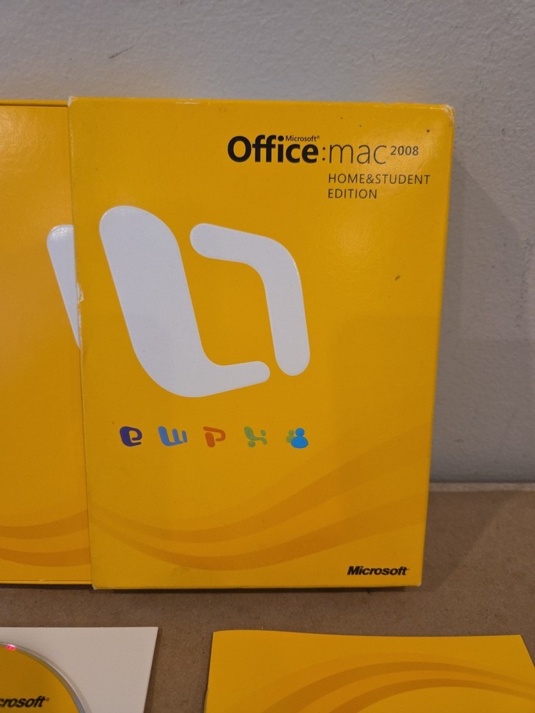 Microsoft Office 2008 Home & Student Edition for Mac Complete