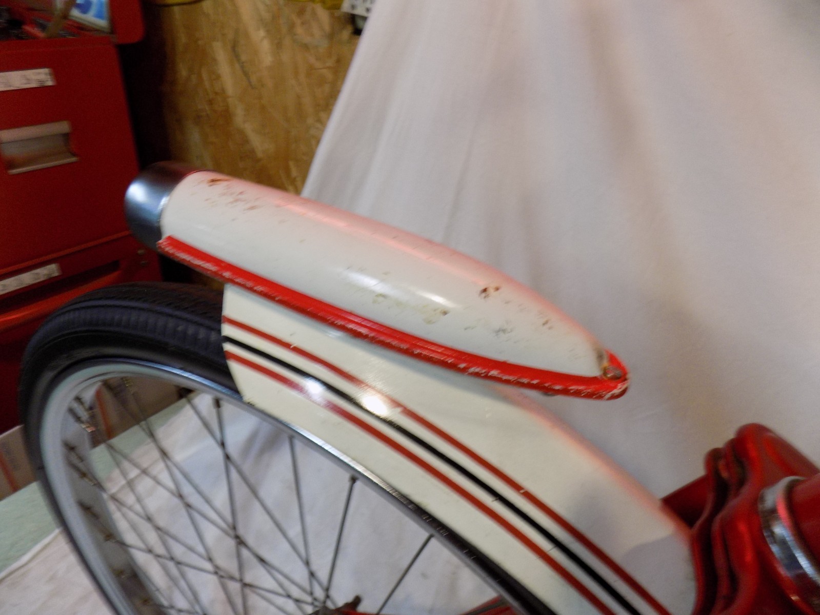 1960s HIAWATHA MENS TANK BIKE SPACELINER SEARS FLITELINER JC HIGGINS MURRAY JET!